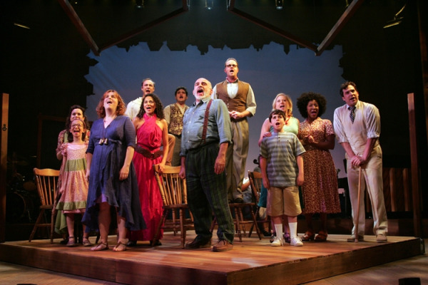The cast Of Goodspeed Musicals LMNOP photo by Diane Sobolewski