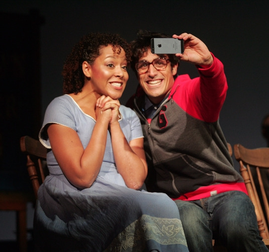 Lilli Cooper and Jared Zirilli in Goodspeeds LMNOP. (c) Diane Sobolewski