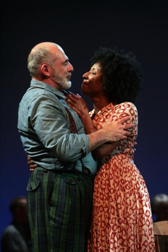 John Herrera and Harriett D. Foy in Goodspeeds LMNOP. (c) Diane Sobolewski