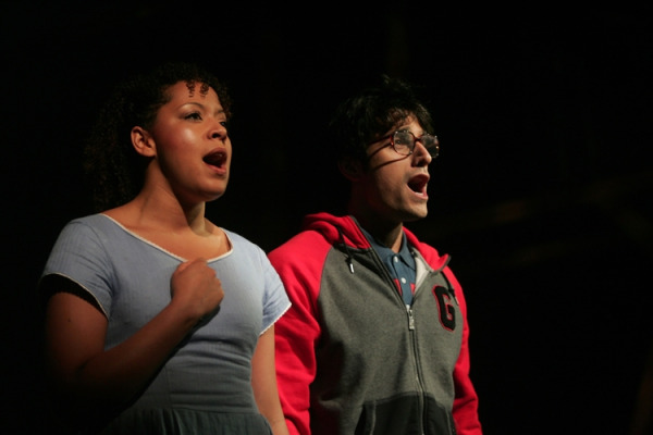 Lilli Cooper and Jared Zirilli in Goodspeeds L M N O P. (c) Diane Sobolewski