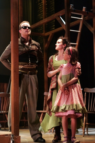 Michael DiLiberto, Stacie Morgain Lewis and Ming-An Fasquelle in Goodspeeds LMNOP. (c) Diane Sobolewski