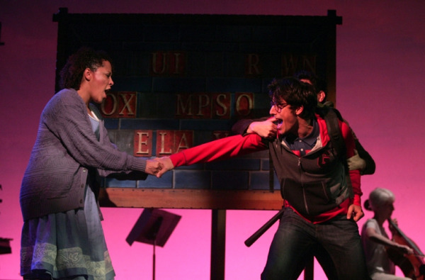 Lilli Cooper and Jared Zirilli in Goodspeeds LMNOP. (c)Diane Sobolewski
