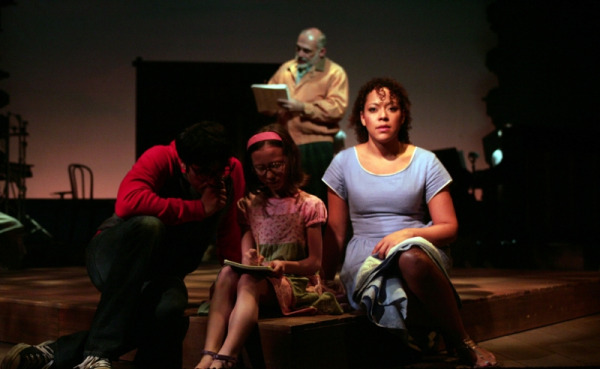 Jared Zirilli, Ming-An Fasquelle, John Herrera and Lilli Cooper in Goodspeeds LMNOP. (c) Diane Sobolewski