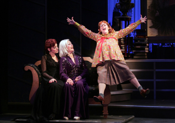 Judy Blazer, Louise Pitre and Kirsten Wyatt in Goodspeed's MAME. (c) Diane Sobolewski