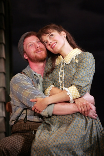Jeff Kready and Jenn Gambatese in CAROUSEL at Goodspeed. (c)Diane Sobolewski