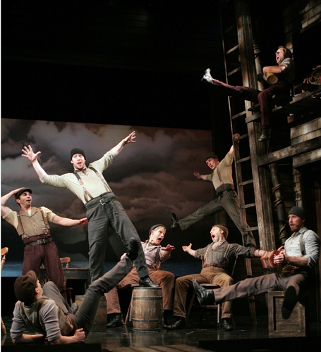 The Cast of Rogers & Hammerstein's CAROUSEL at Goodspeed. (c)Diane Sobolewski