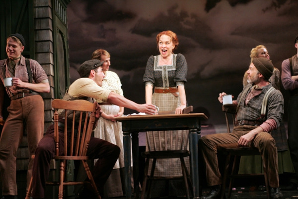 The Cast of Rogers and Hammerstein's CAROUSEL at Goodspeed. (c)Diane Sobolewski