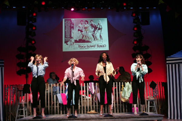 Lori Hammel, Karyn Quackenbush, Regina LeVert, and Meghan Duffy in Goodspeed's production THE BIKINIS. (c)Diane Sobolewski