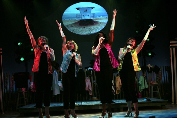 Lori Hammel, Karyn Quackenbush, Regina LeVert, & Meghan Duffy in Goodspeed's THE BIKINIS. (c)Diane Sobolewski