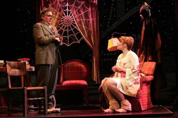 David Beach and Emily Skinner in Goodspeed's The Great American Mousical. (c)Diane Sobolewski.