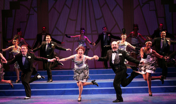 The cast of Goodspeed Musicals' MY ONE AND ONLY. (c) Diane Sobolewski.