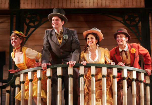 Goodspeed's SHOW BOAT keeps rollin’ along with Jennifer Knox, Rob Richardson, Lesli Margherita and Danny Gardner. (c) Diane Sobolewski.