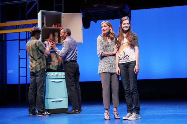 Goodspeed's The Unauthorized Autobiography of Samantha Brown with Andrew Durand, Stephen Bogardus, Catherine Porter and Meghann Fahy. (c) Diane Sobolewski.