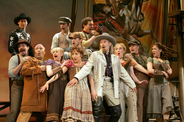 The Cast of Goodspeed's Annie Get Your Gun. (c)Diane Sobolewski.