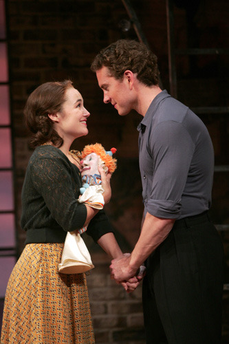 Lauren Worsham and Adam Monley in Goodspeed Musicals' CARNIVAL! (c)Diane Sobolewski.