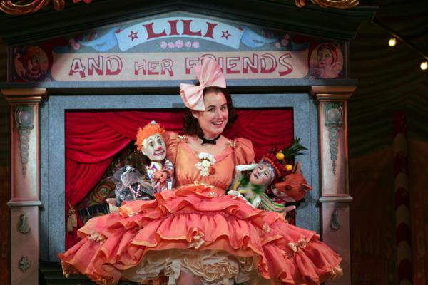 Lauren Worsham and friends in Goodspeed Musicals' CARNIVAL! (c) Diane Sobolewski.