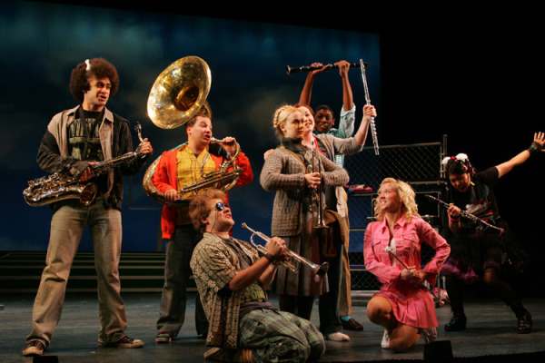 Cast of Goodspeed Musicals' BAND GEEKS! (c) Diane Sobolewski.