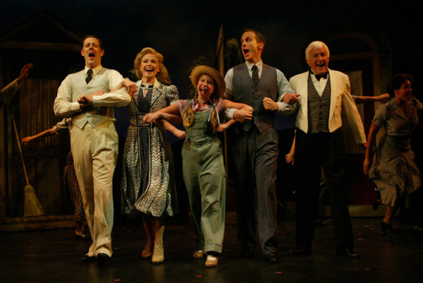 Cast of Goodspeed Musicals' RADIO GIRL. (c) Diane Sobolewski.