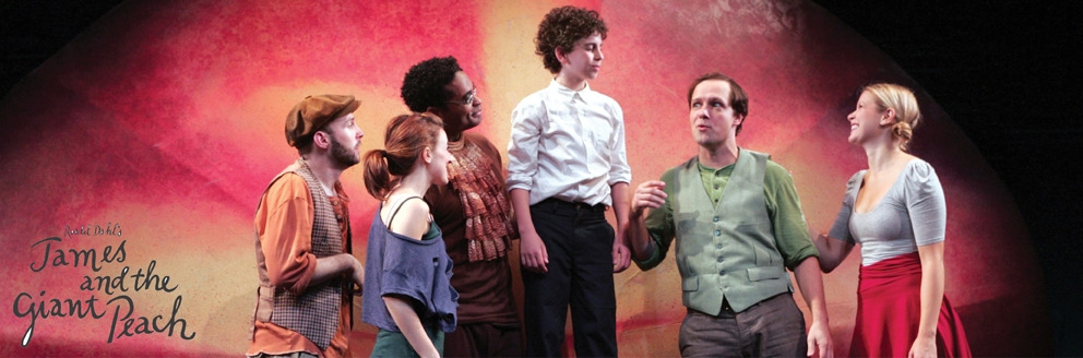 James and the Giant Peach show poster