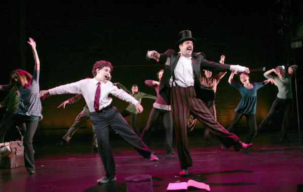 The cast of Goodspeed Musicals' JAMES AND THE GIANT PEACH show. (c) Diane Sobolewski.