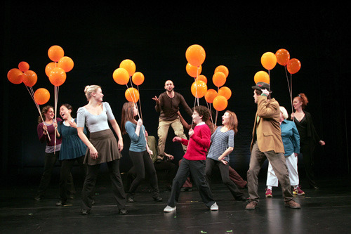 Cast of Goodspeed Musicals' JAMES AND THE GIANT PEACH. (c) Diane Sobolewski.