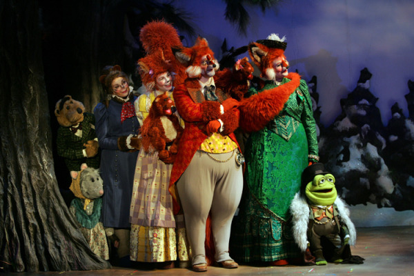 The cast of Goodspeed's Emmet Otter production. (c) Diane Sobolewski.
