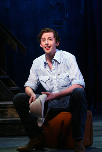 Josh Grisetti in Goodspeed Musicals' LUCKY GUY. (c) Diane Sobolewski.