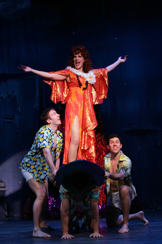 The cast of Goodspeed Musicals' production LUCKY GUY. (c) Diane Sobolewski.