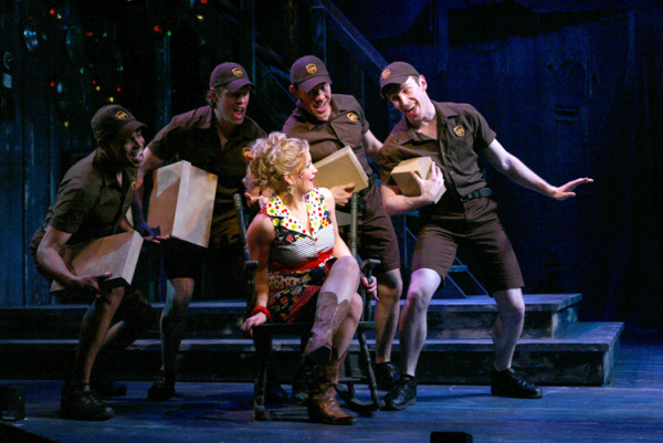 Cast of Goodspeed Musicals' LUCKY GUY. (c) Diane Sobolewski.