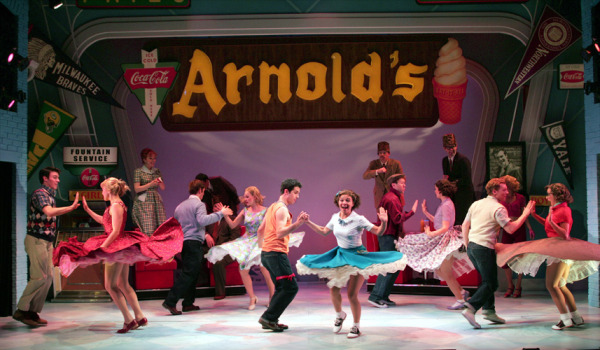 Cast of Goodspeed Musicals' HAPPY DAYS. (c) Diane Sobolewski.