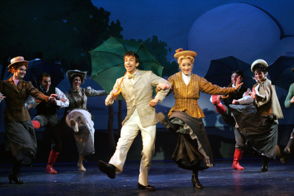 The cast of Goodspeed Musicals' HALF A SIXPENCE production. (c) Diane Sobolewski.