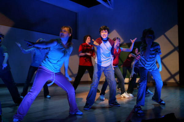 The Cast of Goodspeed Musicals' 13. (c) photo by Diane Sobolewski.