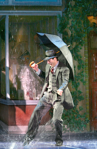 David Elder in Goodspeed's SINGIN' IN THE RAIN. (c)Diane Sobolewski.