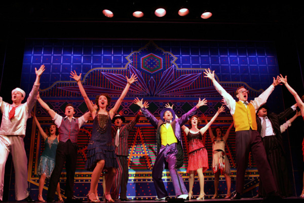 The Cast of Goodspeed's SINGIN' IN THE RAIN production. (c)Diane Sobolewski.