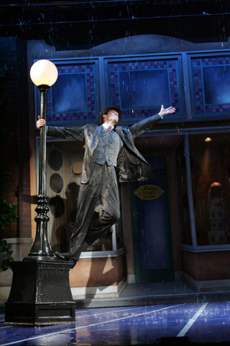 David Elder in Goodspeed's SINGIN' IN THE RAIN show. (c)Diane Sobolewski.