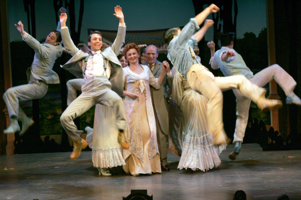 The Cast of Goodspeed's HIGH BUTTON SHOES production. (c)Diane Sobolewski.