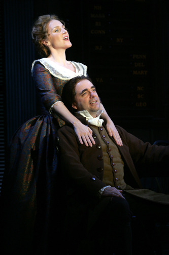 Jayne Paterson and Peter A. Carey in Goodspeed's 1776. (c)Diane Sobolewski.