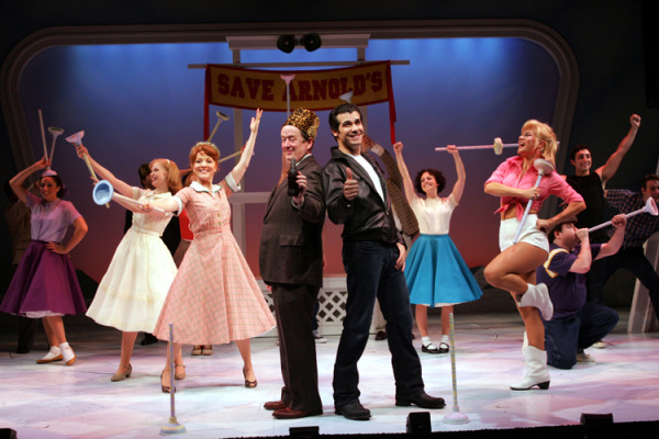 The cast of Goodspeed Musicals' Happy Days. (c) Diane Sobolewski.