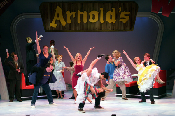 Cast of Goodspeed Musicals Happy Days. (c) Diane Sobolewski.