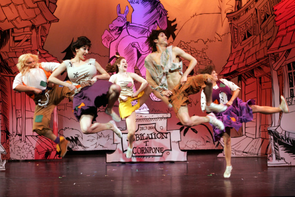 The Cast of Goodspeed's production LI'L ABNER. (c)Diane Sobolewski.