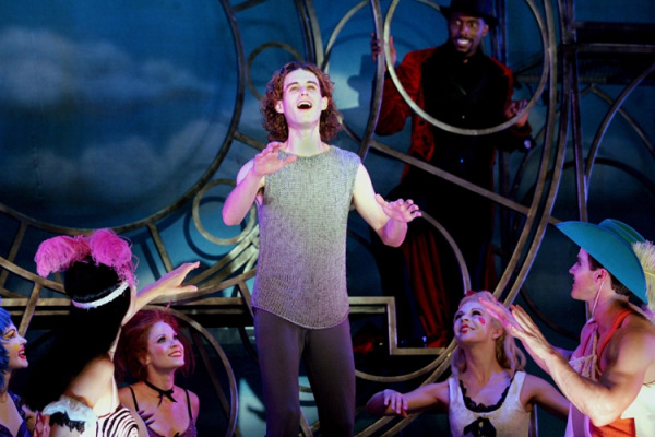 Joshua Park and the cast of Goodspeed's PIPPIN (c)Diane Sobolewski