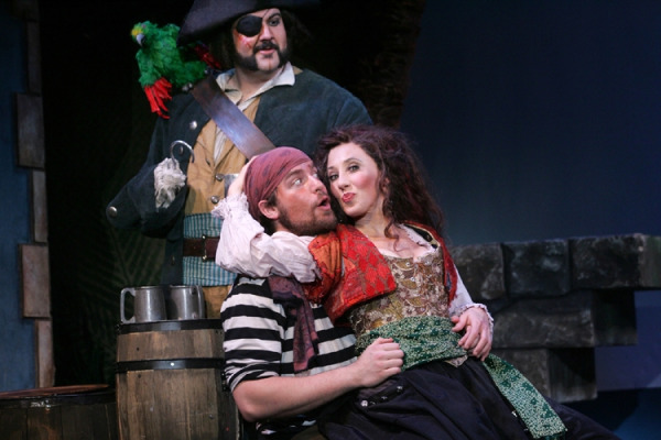 Matthew Scott Campbell, Nick Mannix and Joanna Glushak in Goodspeed's PIRATES OF PENZANCE (c)Diane Sobolewski