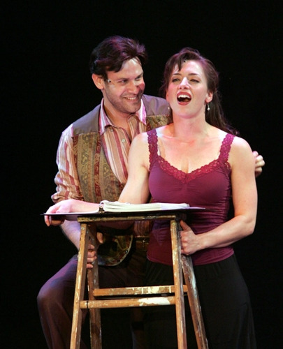Kathy Voytko and Richard Todd Adams in Goodspeed's CARABOO (c)Diane Sobolewski