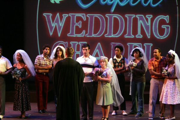 A view of the cast of Goodspeed's THE 60s PROJECT (c)Diane Sobolewski