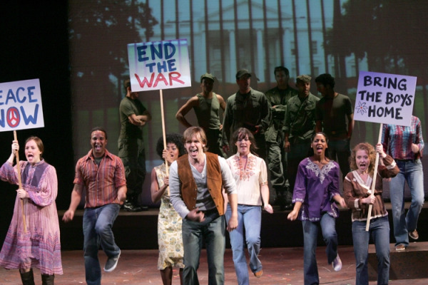 The cast of Goodspeed's THE 60s Project onstage (c)Diane Sobolewski