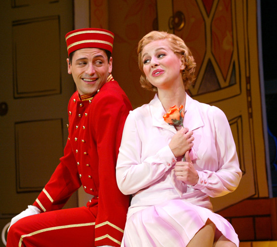 Sean Palmer and Jessica Grové in Goodspeed's THE BOY FRIEND. (c)Diane Sobolewski.
