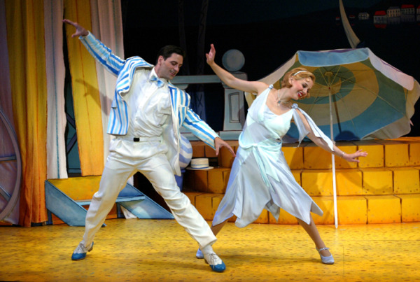 Jessica Grové and Sean Palmer in Goodspeed's THE BOY FRIEND. (c)Diane Sobolewski.
