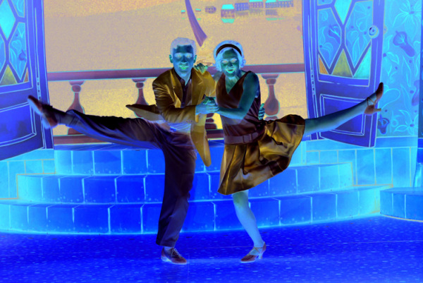 Rick Faugno and Andrea Chamberlain in Goodspeed's THE BOY FRIEND. (c)Diane Sobolewski.