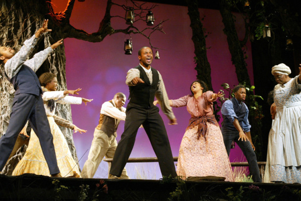 The cast of Goodspeed's production ABYSSINIA. (c)Diane Sobolewski.