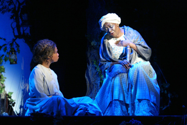 Shannon Antalan and BJ Crosby in Goodspeed's ABYSSINIA. (c)Diane Sobolewski.